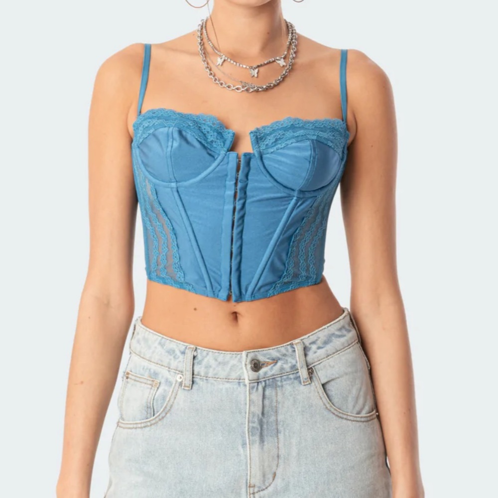 Edikted blue corset